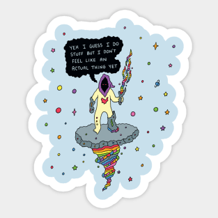 I Do Stuff Sticker